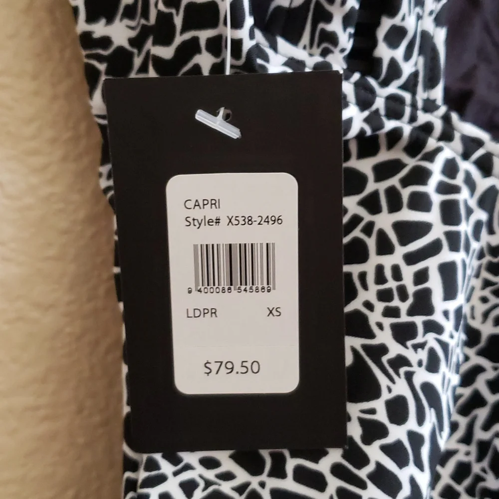 Frederick's Capri Plunge Neckline One Piece Swim Suit - Picture 4 of 7